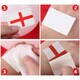 image 5 of Pack of 1 14 Piece England Set - Flags, Bunting, Tattoos, Inflatables & Hats Red | One Size