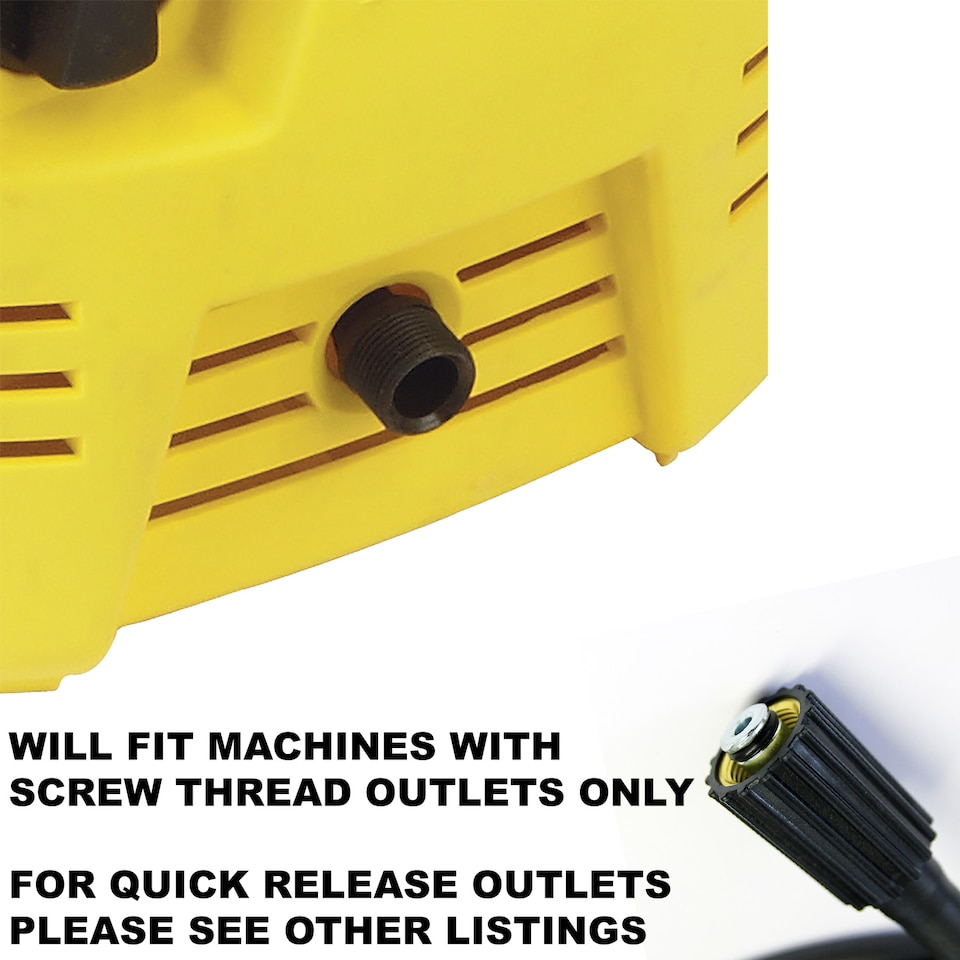 image 1 of Karcher Click Bayonet - M22 Female K series Domestic Hose | Black | 15m