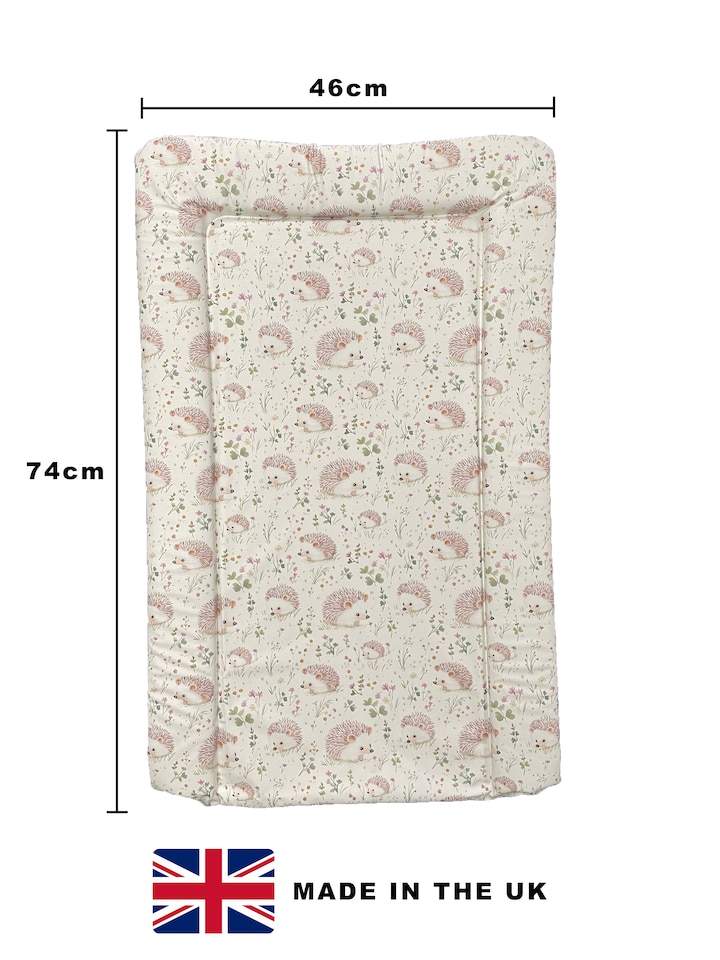 image 1 of Babybase Padded Changing Mat 74 x 46cm Woodland Wanders