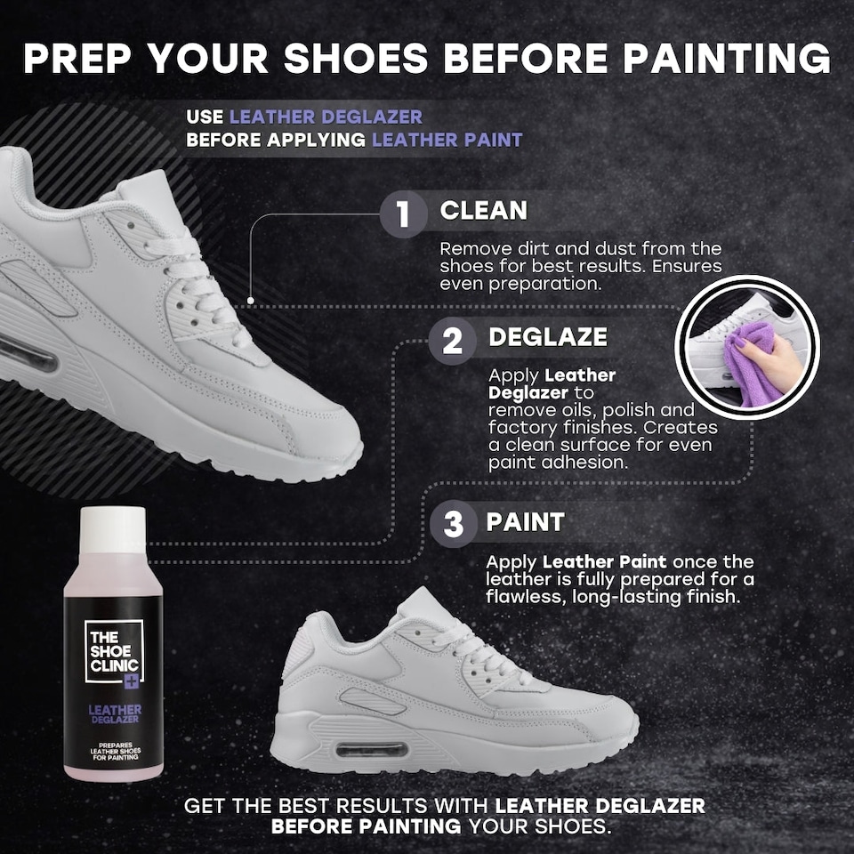 image 1 of Shoe Clinic - Leather Paint - 50ml - Blue