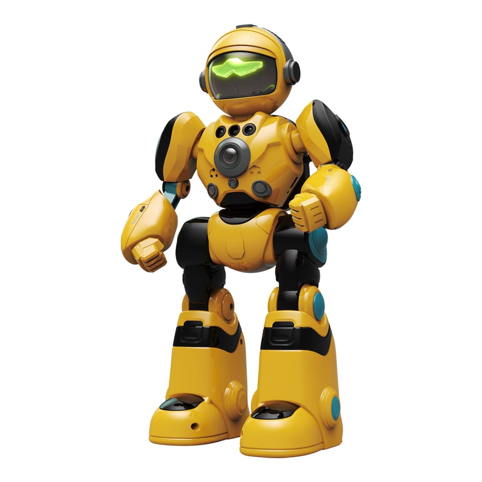 Alivio Kids Smart AI Robot Toy with Voice & Gesture Control (Yellow)