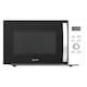 image 2 of Digital Microwave, 30 Litre, 950W, White, Igenix IGMS03090W