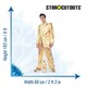 image 3 of Elvis Gold Remastered Lifesize Cardboard Cutout 183cm