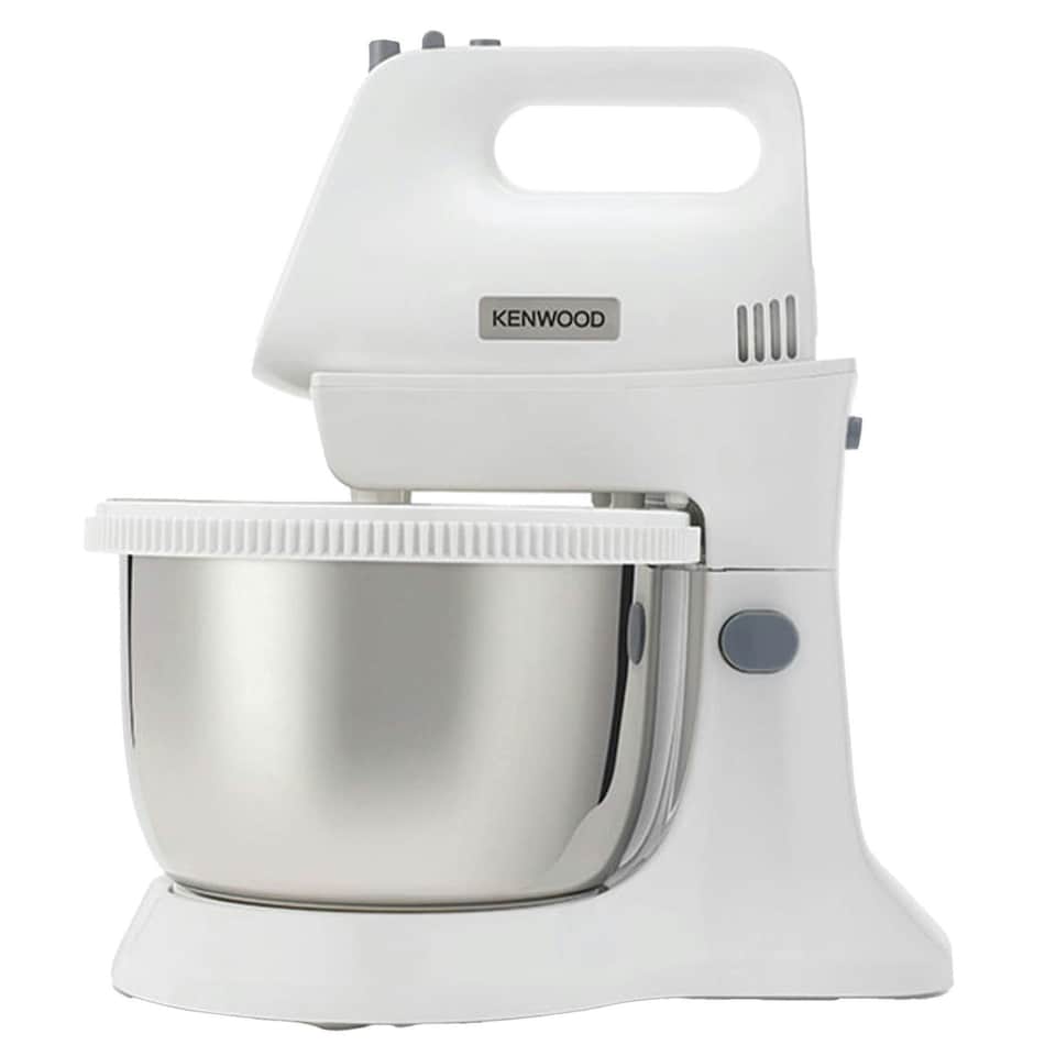 image 1 of Kenwood Hand Mixer 450W 3L Chefette with Rotating Bowl, Lite, White