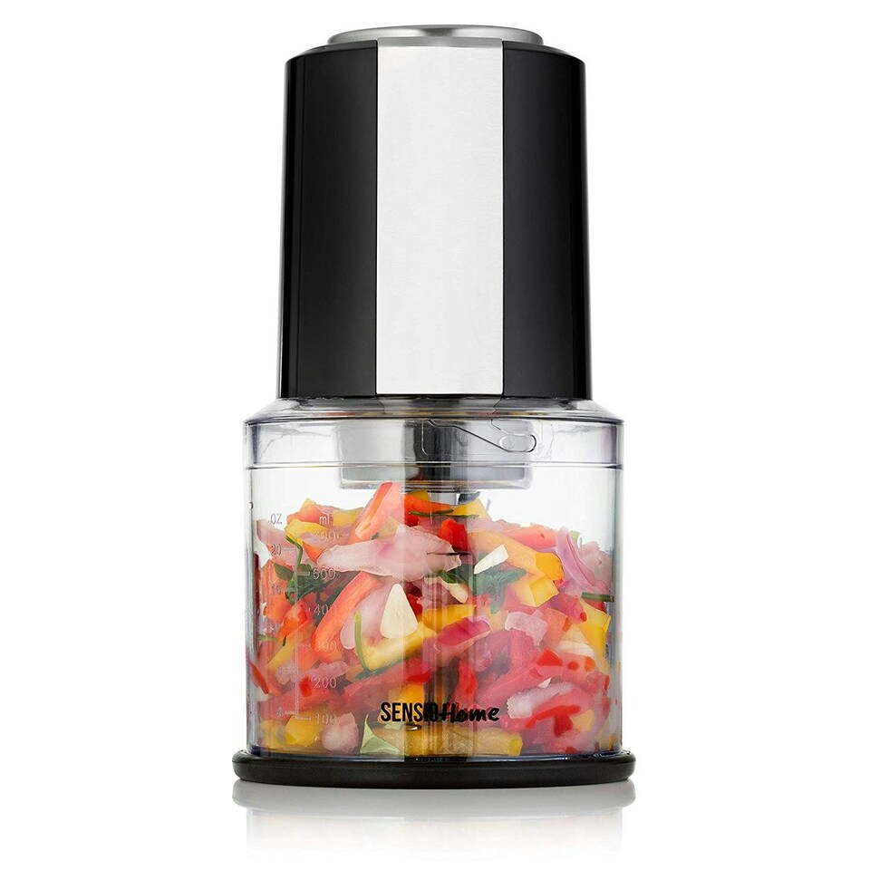 image 1 of Sensio Home Food Chopper Electric Dicer 600ml Blending Bowl 300W