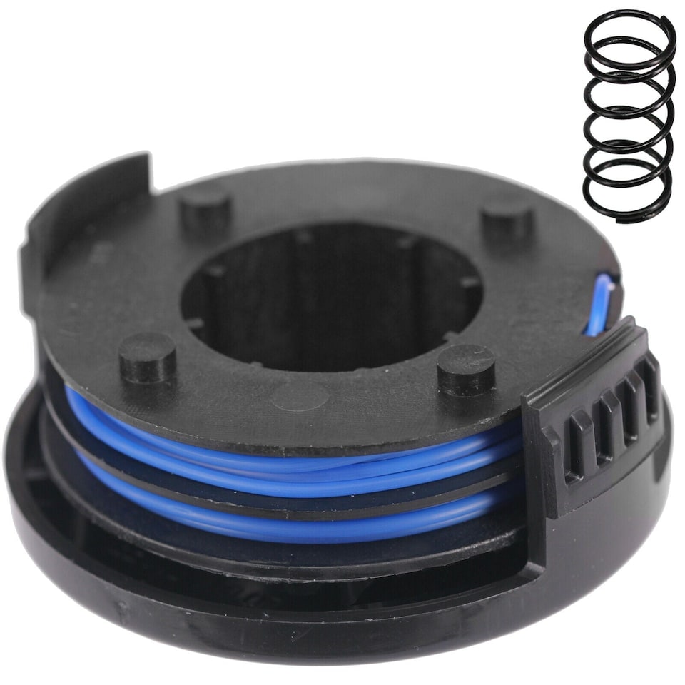 image 1 of SPARES2GO Line Spool Cover compatible with Qualcast GT2518 GT2518X GT2551 GT2551X Strimmer Trimmer