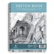 image 2 of Single A4 Portrait OR Landscape Spiral Bound Artist Sketch Book