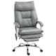image 1 of HOMCOM Office Chair with Adjustable Lumbar Support, Computer Chair, Grey | Grey | White | One Size