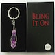 image 6 of Bling Keyring High Heel Pink Diamante Shoe