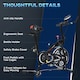 image 8 of HOMCOM Exercise Training Bike Indoor Cycling Bicycle Trainer LCD Monitor