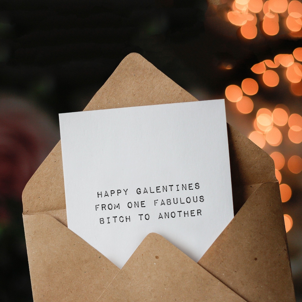 image 1 of Anniversary Card Galentine's Day Fabulous Women For Her