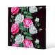 image 1 of pattern of Pink and White Flowers (Canvas Print) 114 x 114 x 4cm