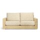 image 2 of Desser Burford Natural Wash 3 Seater Rattan Sofa Set in Farrow - Conservatory Sofa Suite