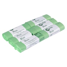 All-Green 30 Litre Compostable Food Waste Bin Liners - 6 Rolls