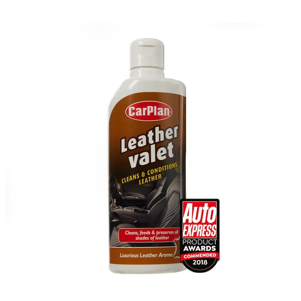 image 1 of CarPlan LVC600 Leather Valet Clean & Care Upholstery - 600ml x2