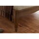 image 4 of Oak Finish Super King Size Bedframe  in Light Brown