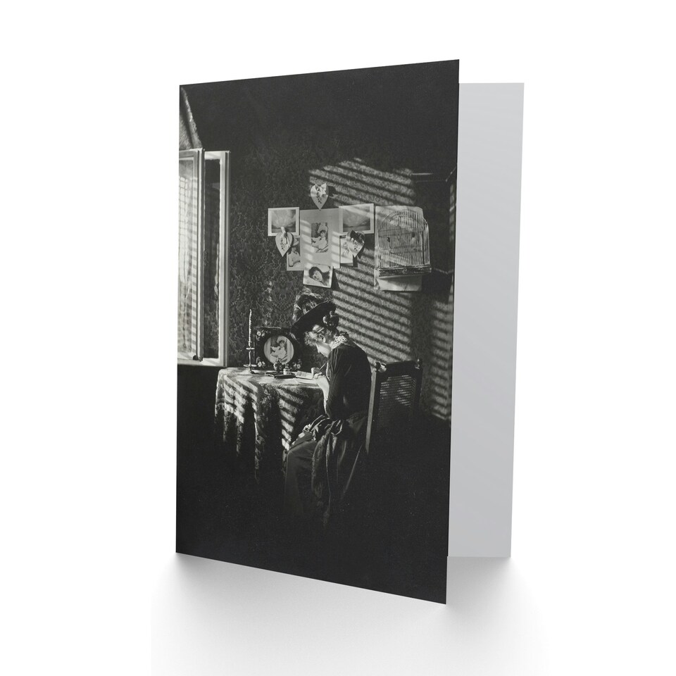 image 1 of Alfred Stieglitz Art Card Sun Rays Paula in Berlin Portrait