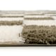 image 8 of Soft Cream Checkerboard Rug Living Room Bedroom Hallway Area Thick Modern 120cm x 170cm | Cream | Cream | 120cm x 170cm