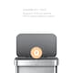 image 8 of Simplehuman 55L Rectangular Pedal bin & 4.5L Round Bathroom Pedal Bin, Brushed Stainless Steel (2 pack bundle)
