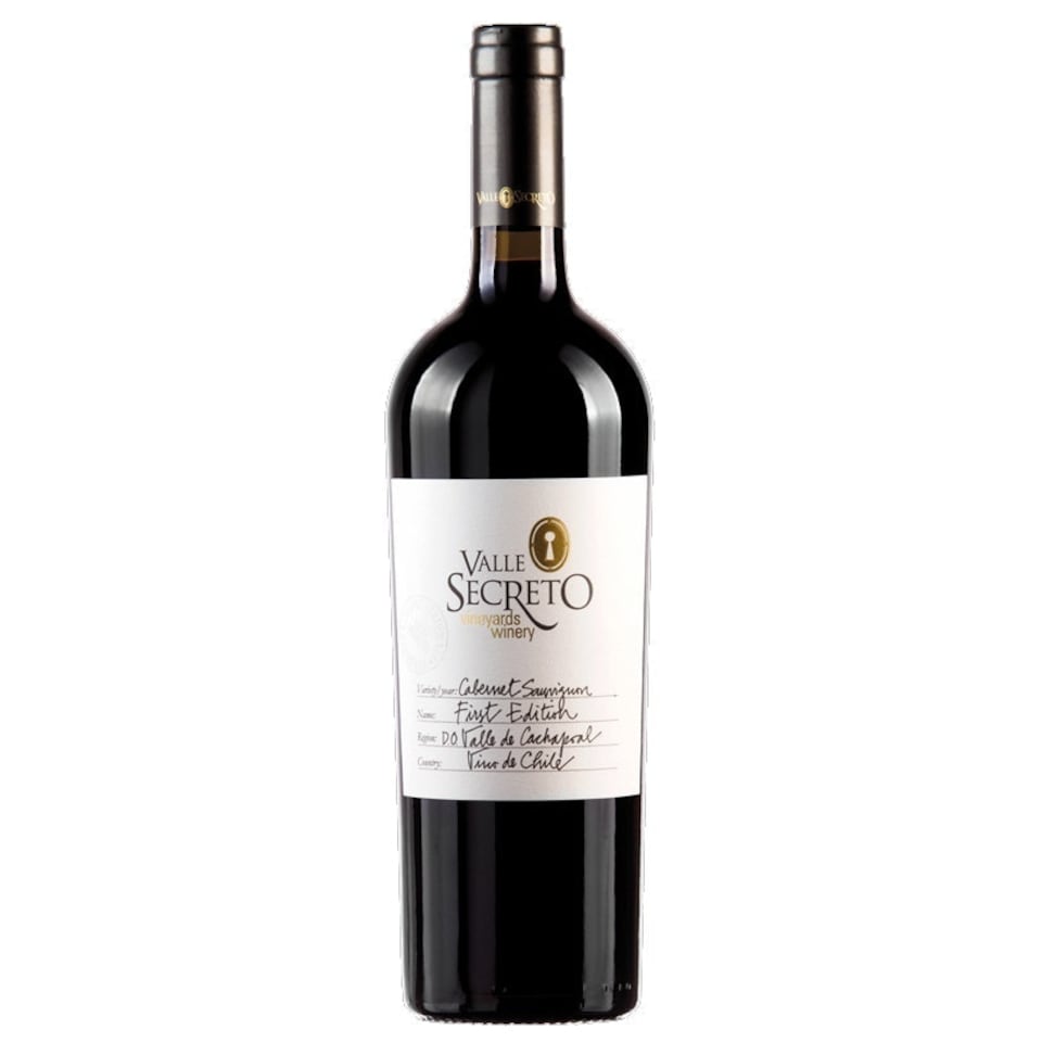 Valle Secreto First Edition Cabernet Sauvignon 75cl - Chilean Red Wine