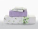 image 5 of Rosebud Flannelette Lilac Double Sheet Set