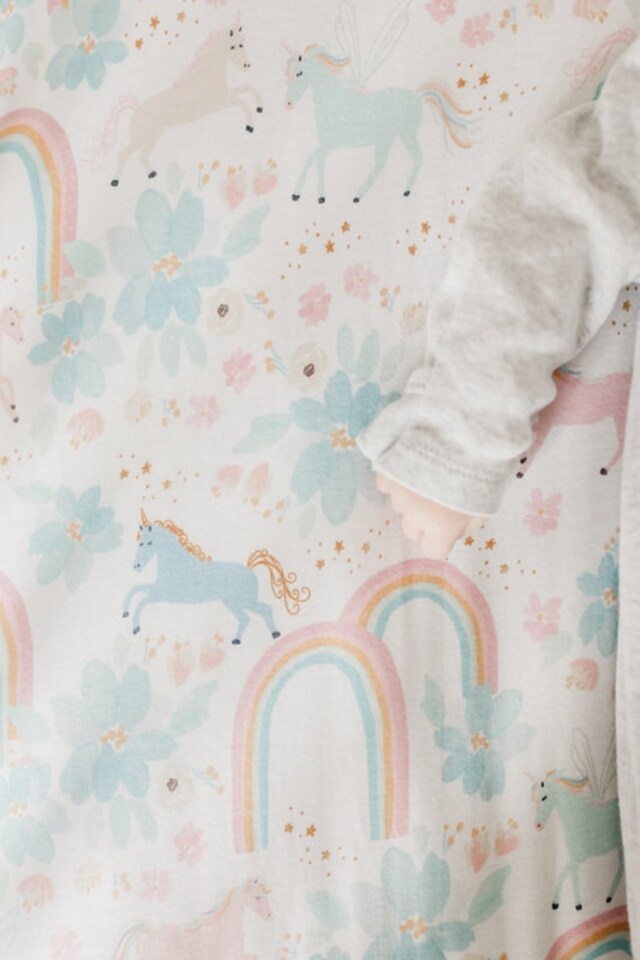 image 1 of Copper Pearl Premium Elasticised Cot Sheet Whimsy