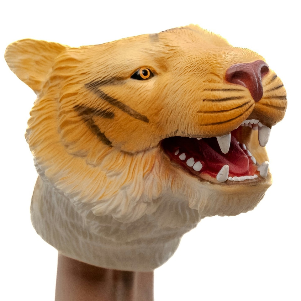 image 1 of Wild Thingz Tiger Hand Puppet