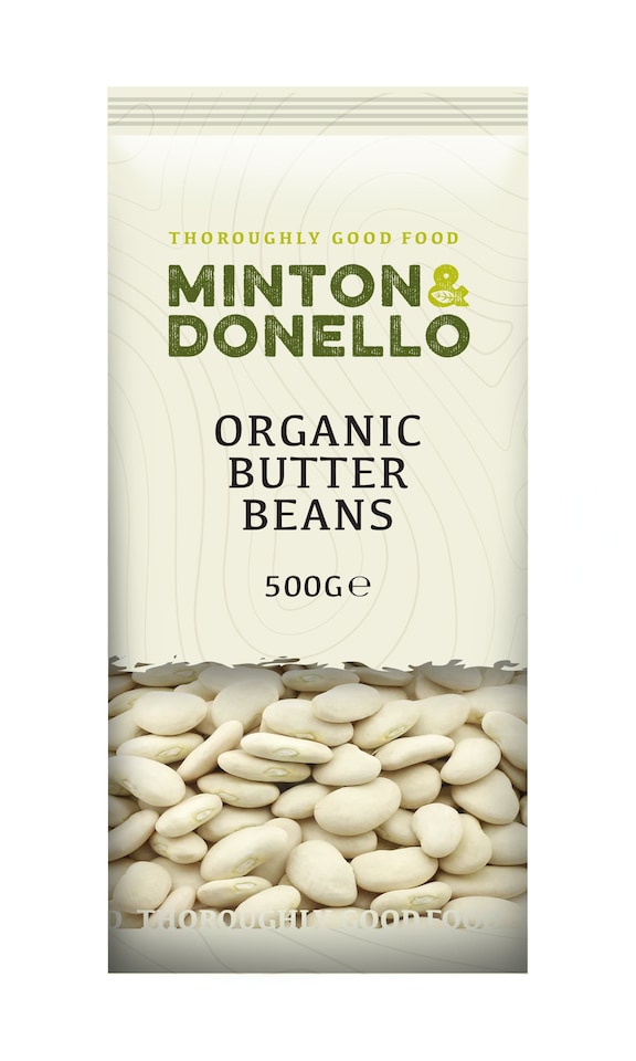 image 1 of Minton & Donello Organic Butter Beans 6 x 500g | Multi