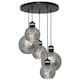 image 5 of Milagro Pendant Lamp Omega Black / Gold 5XE27  Circle