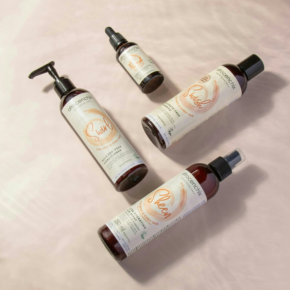 image 1 of Afrocenchix Nourishing Curl Restoration Set