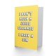 image 2 of Need Gin Not Juice Cleanse Retro Her Funny Birthday Card