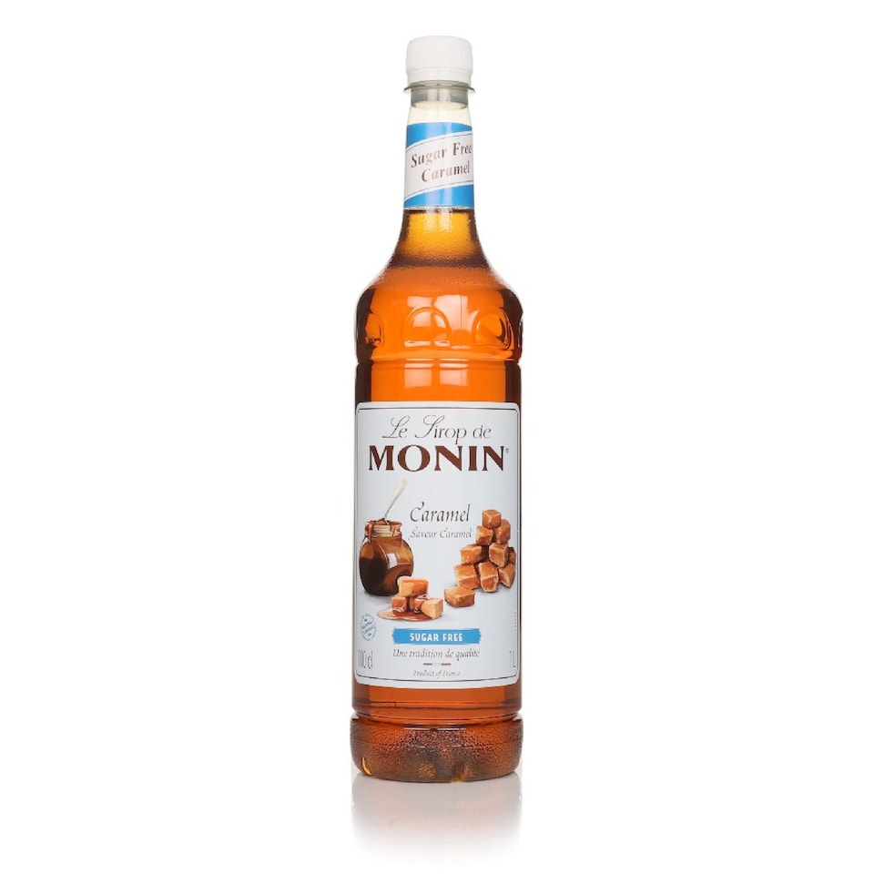 image 1 of Monin Caramel Sugar Free Syrup 1L | Clear