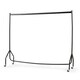 image 4 of Clothes Rail Superior Heavy Duty Rack With Wheels 6FT Long x 5FT Tall Black | One Size
