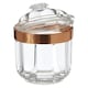 image 3 of Maison by Premier Medium Rose Gold Acrylic Canister
