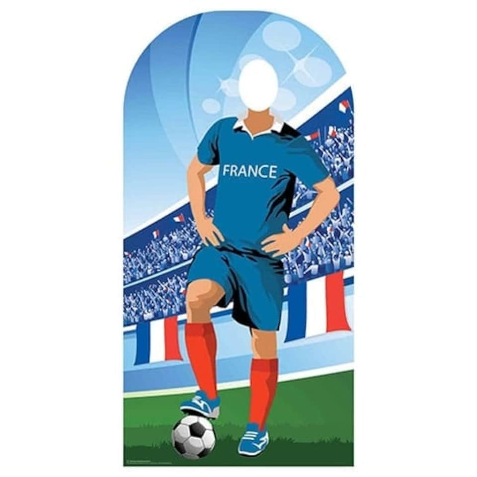 France Football Stand-In Cardboard Cutout 190cm
