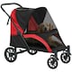 image 9 of PawHut Easy Folding Pet Stroller for Large Dogs 