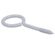 image 5 of Screw Eye Hooks Fasteners Picture Curtain Hanger 18mm Hook 60mm Length 6pc