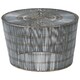 image 3 of Elegant Design Natural Wireframe Side Table, Versatile Side Table For Livingroom, Functional Bedside Table Grey