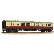 Bachmann Bulleid Semi-Open 3rd Class Brake Coach BR Crimson/Crm