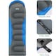 image 4 of Hooded Sleeping Bag - Blue