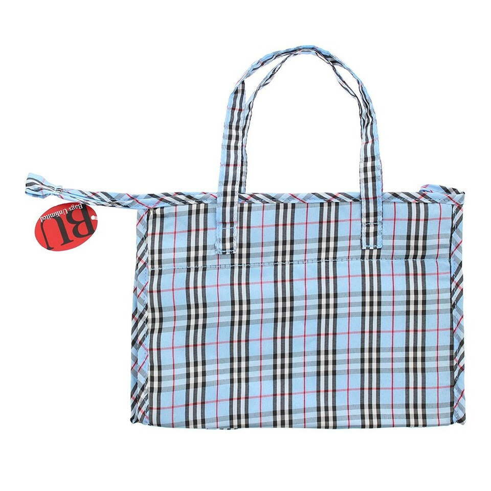 Bags Unlimited New London Burberry" Blue Holdall Bag With Handles" N/A