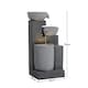 image 5 of Living and Home Water Fountain Rockery 3-Tier Solar Powered