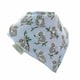 image 2 of Ziggle Bandana Dribble Bibs Cuddly Blues Pack of 4 | Blue | One Size | 4