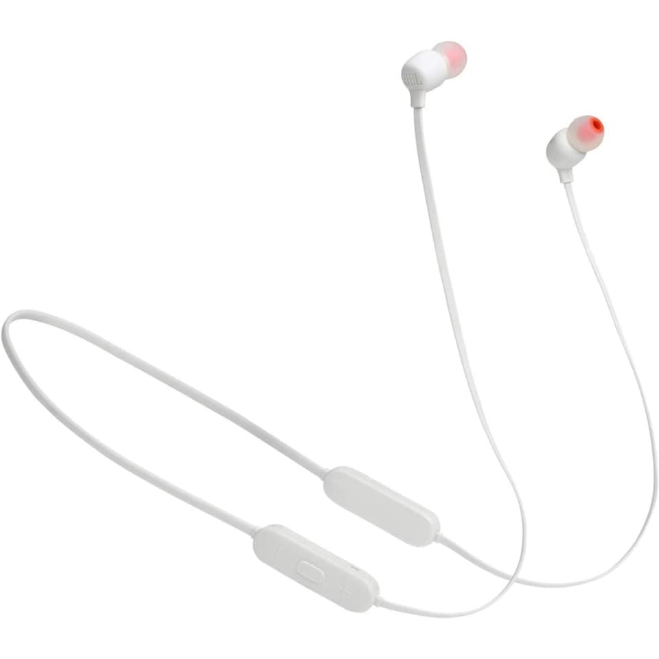 image 1 of JBL Tune 125BT Pure Bass Wireless Headphones White