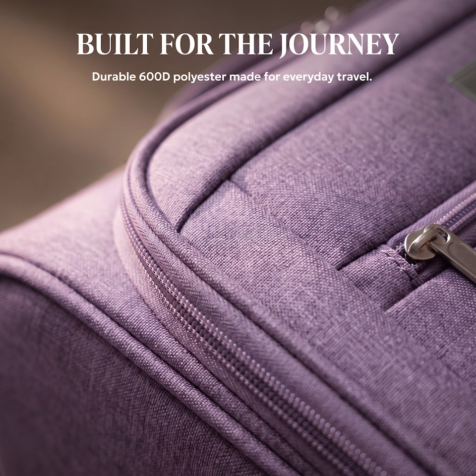image 1 of Lugg Jupiter Soft Cabin Bag 55x40x20cm Lightweight Wheeled Trolley Ryanair Size