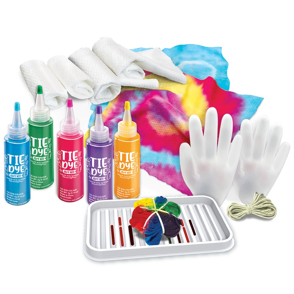 image 1 of KidzMaker - Tie Dye Art Kit