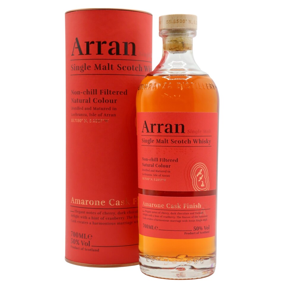 Arran Amarone Wine Cask Finish Single Malt Scotch Whisky
