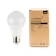 image 1 of ValueLights 2 Pack E27 White Plastic GLS LED 10W Cool White 6500K 800lm Light Bulb