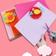 image 5 of Pack of 20 A2 Bristol Board Colored Craft Papers 230gsm