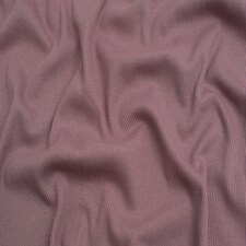 Minerva Core Range Pink Cotton Rib Stretch Knit Fabric for Dressmaking, 140cm / 55" Wide - per metre